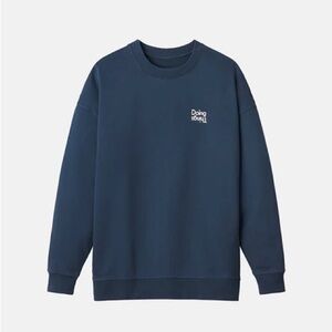 Outdoor voices “doing things” graphic crewneck sweatshirt